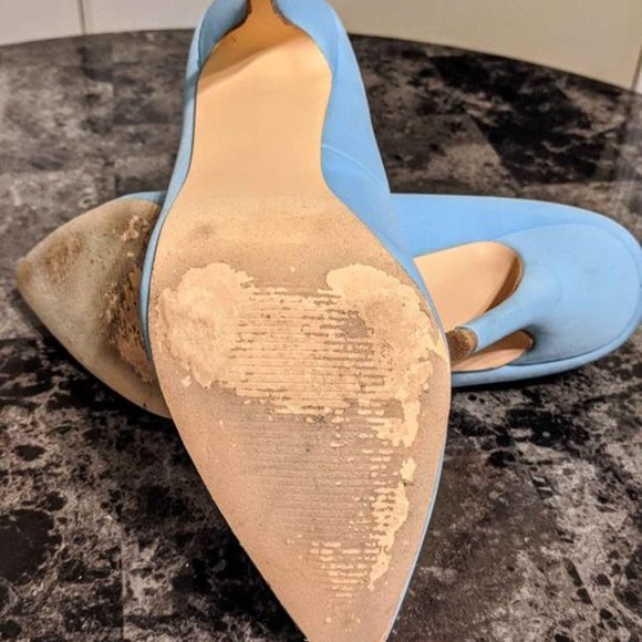 JustFab pastel blue heels - Picture 2 of 4